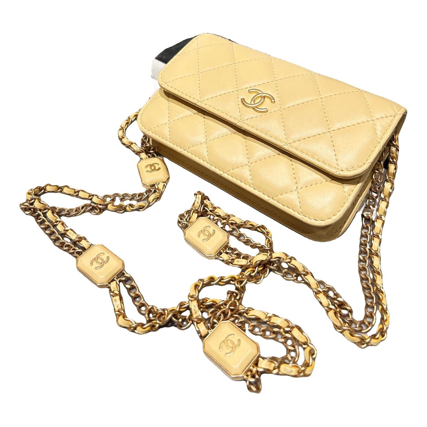 Wallet On Chain Timeless/Classique leather handbag