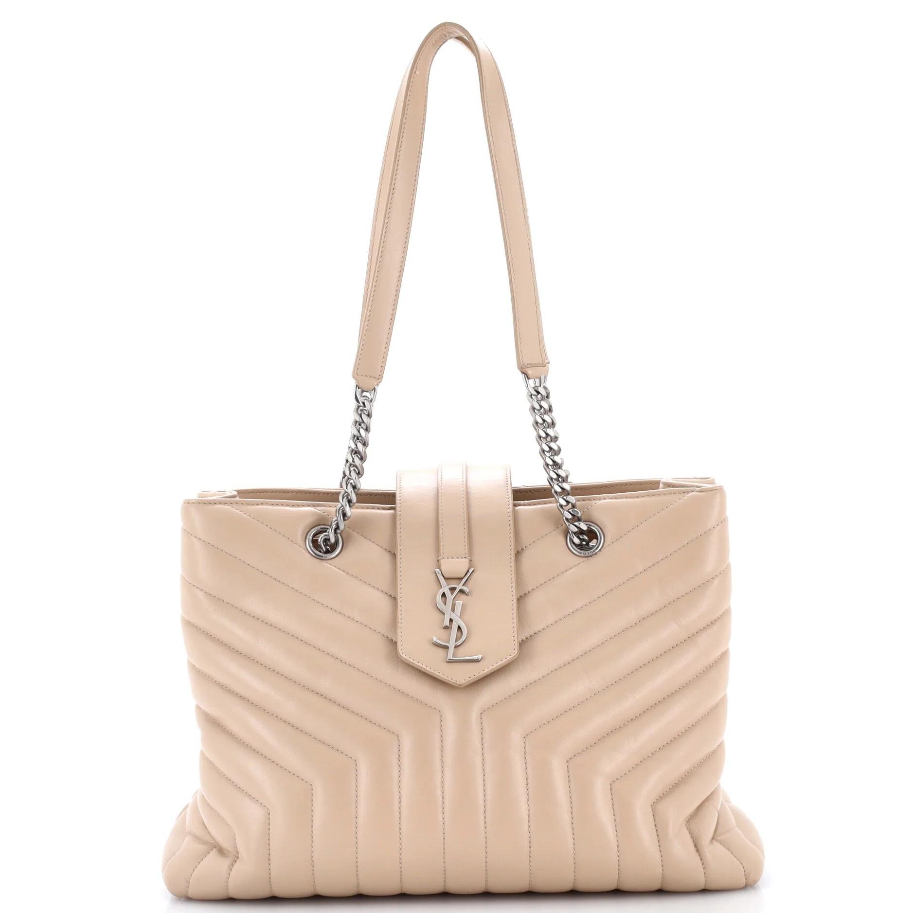 Leather tote