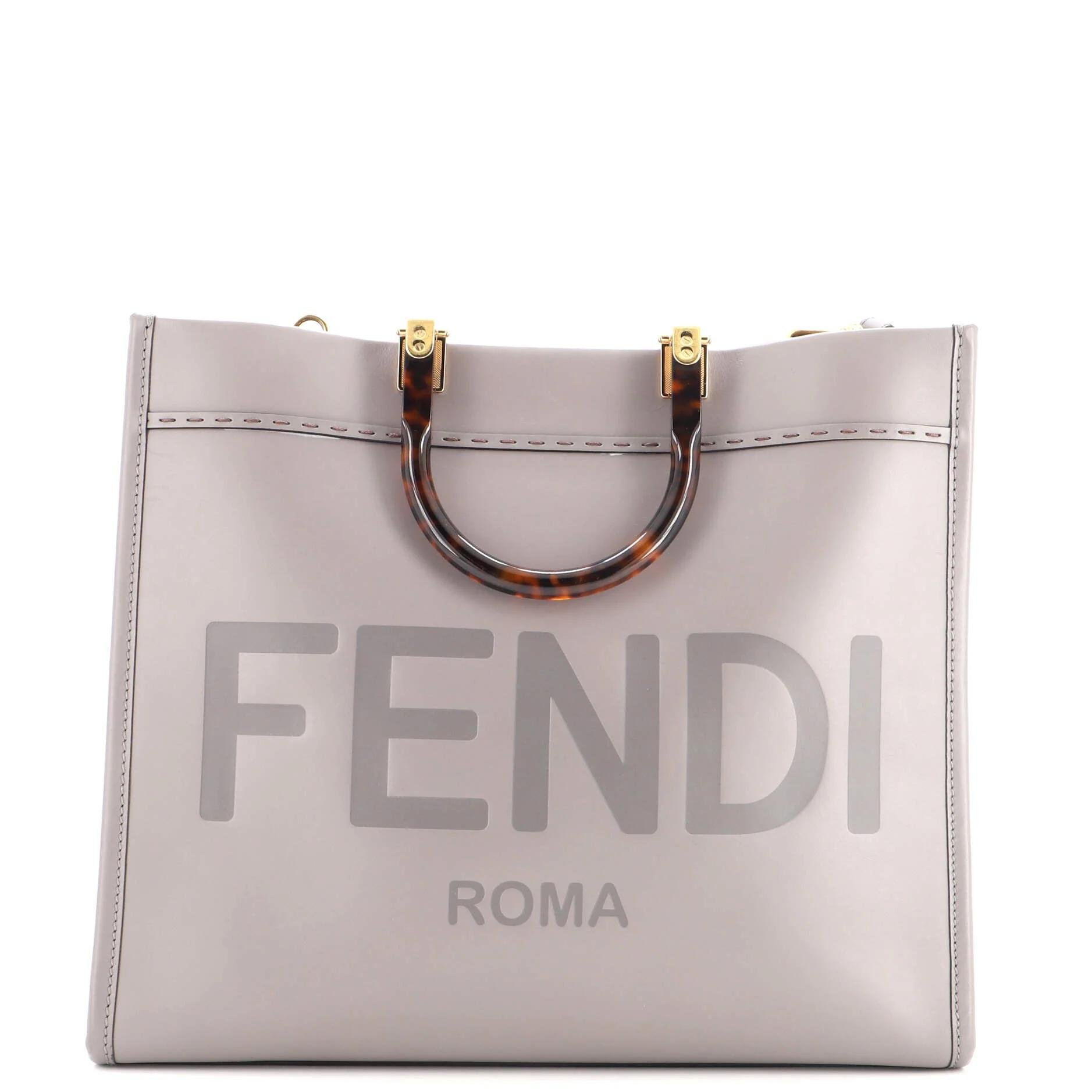 Sunshine leather tote
