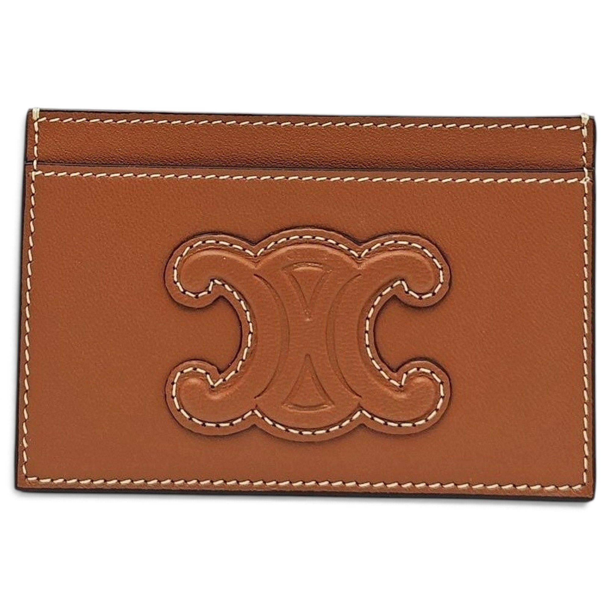 Triomphe leather handbag
