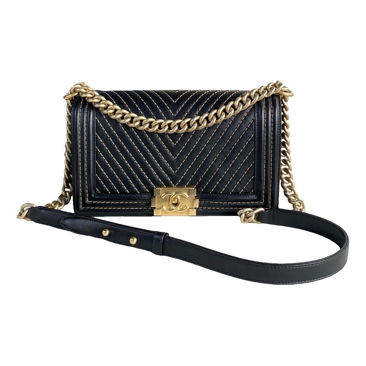 Boy leather crossbody bag
