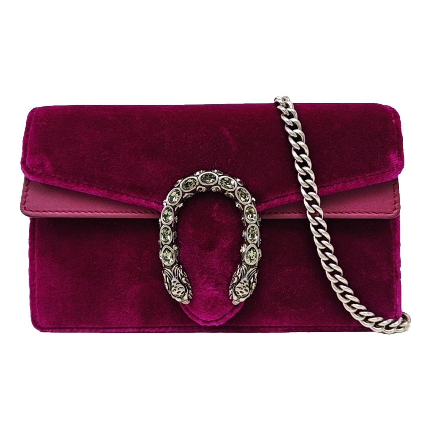 Dionysus velvet handbag