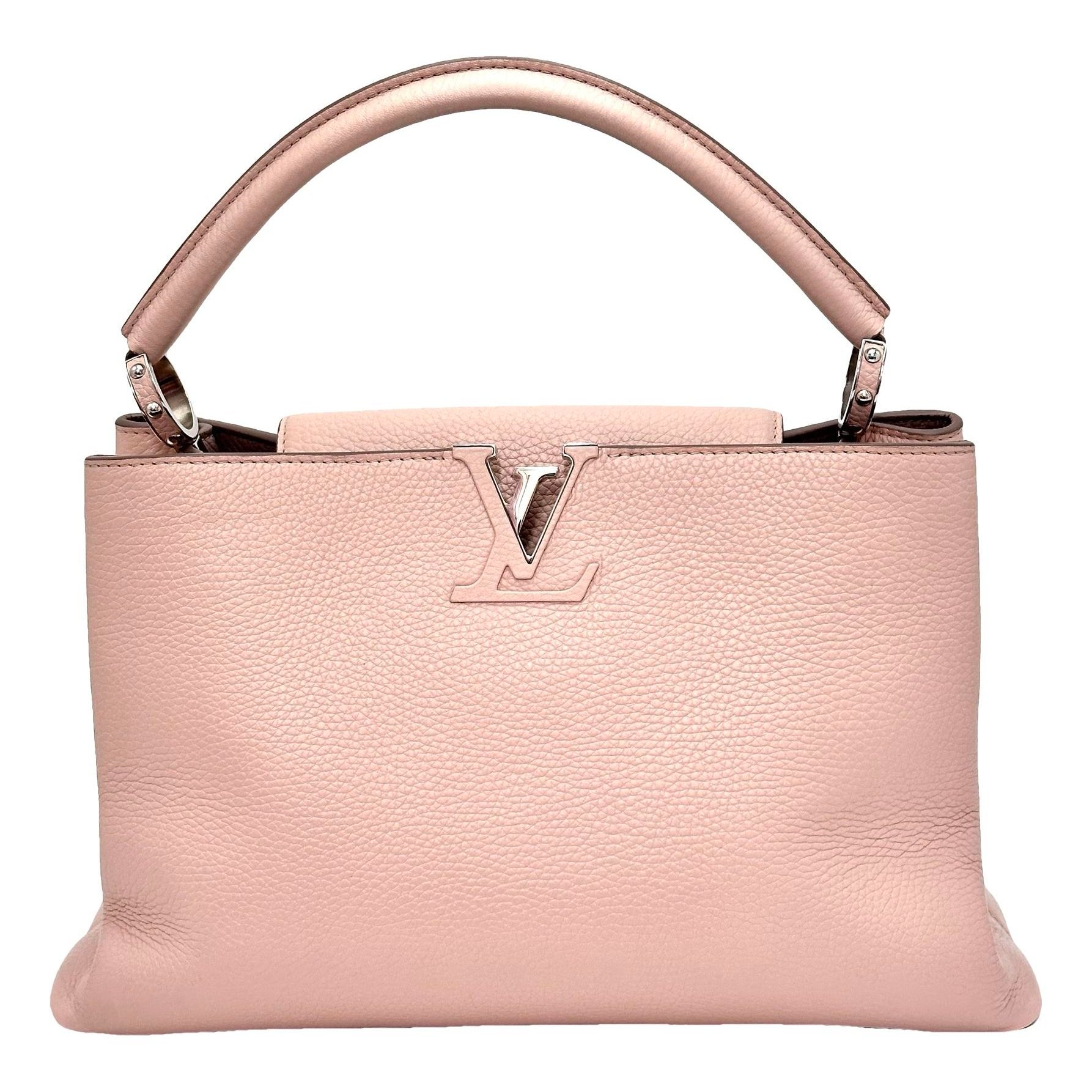 Capucines leather handbag