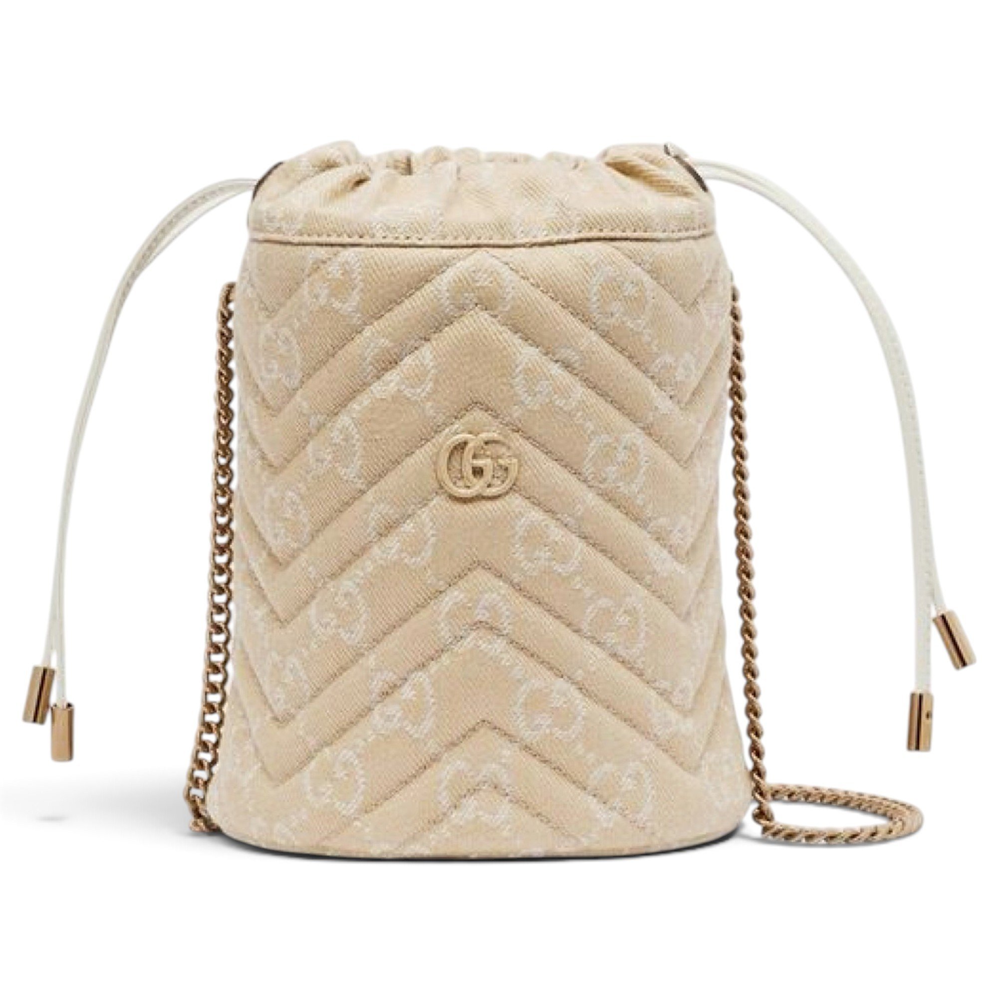 GG Marmont Chain Bucket cloth bag