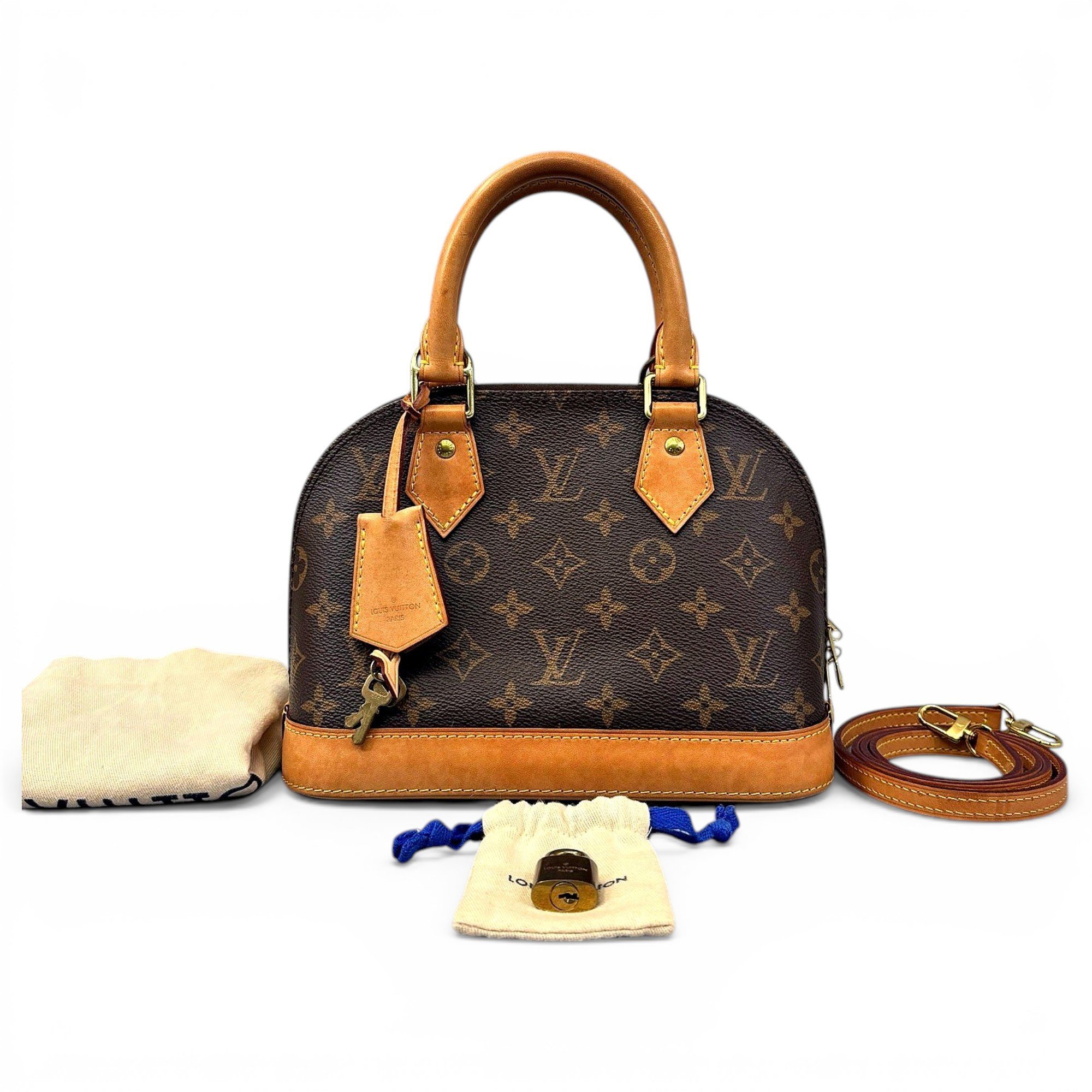 Alma BB leather handbag