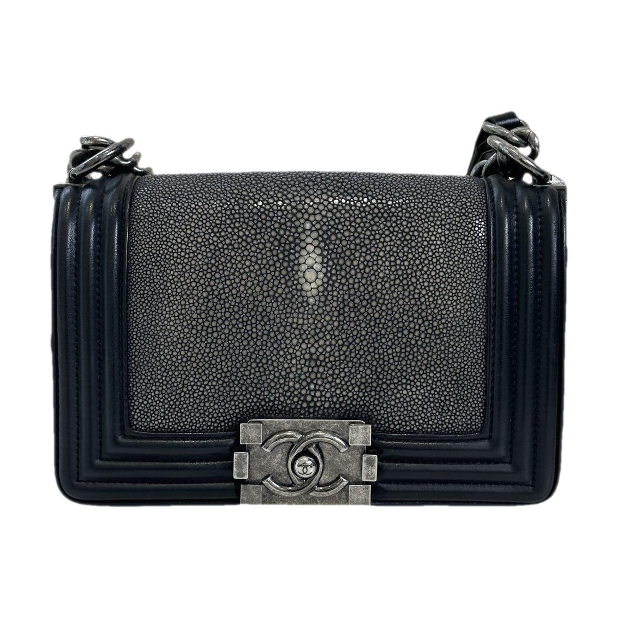Boy leather handbag