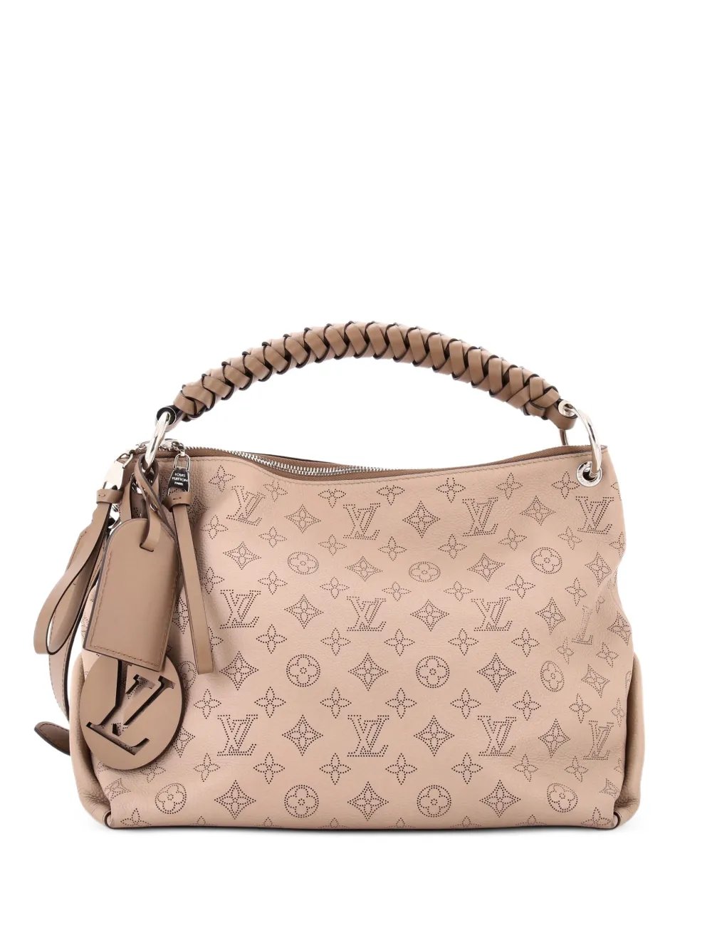 Braided Handle Beaubourg Mahina Leather MM hobo bag
