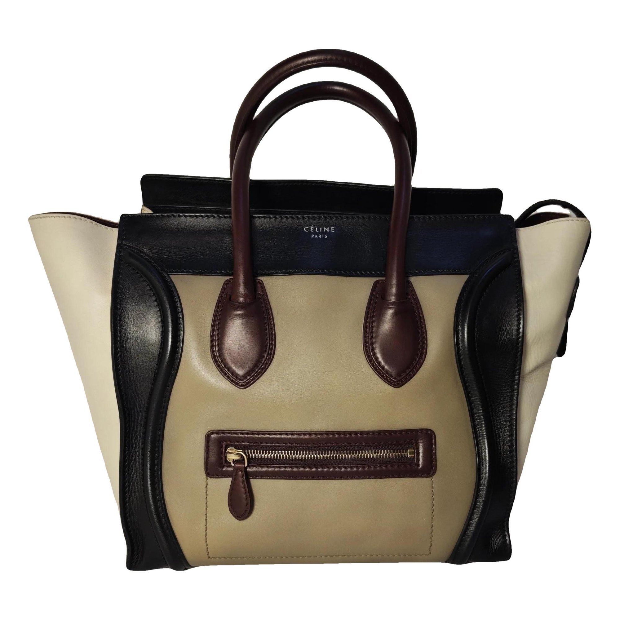 Nano Luggage leather tote