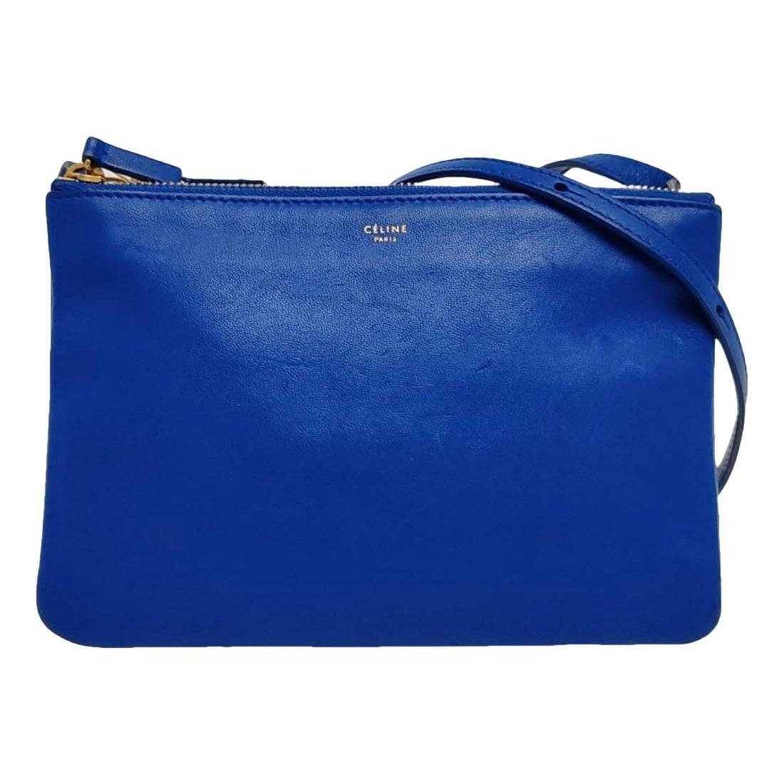 Trio leather crossbody bag