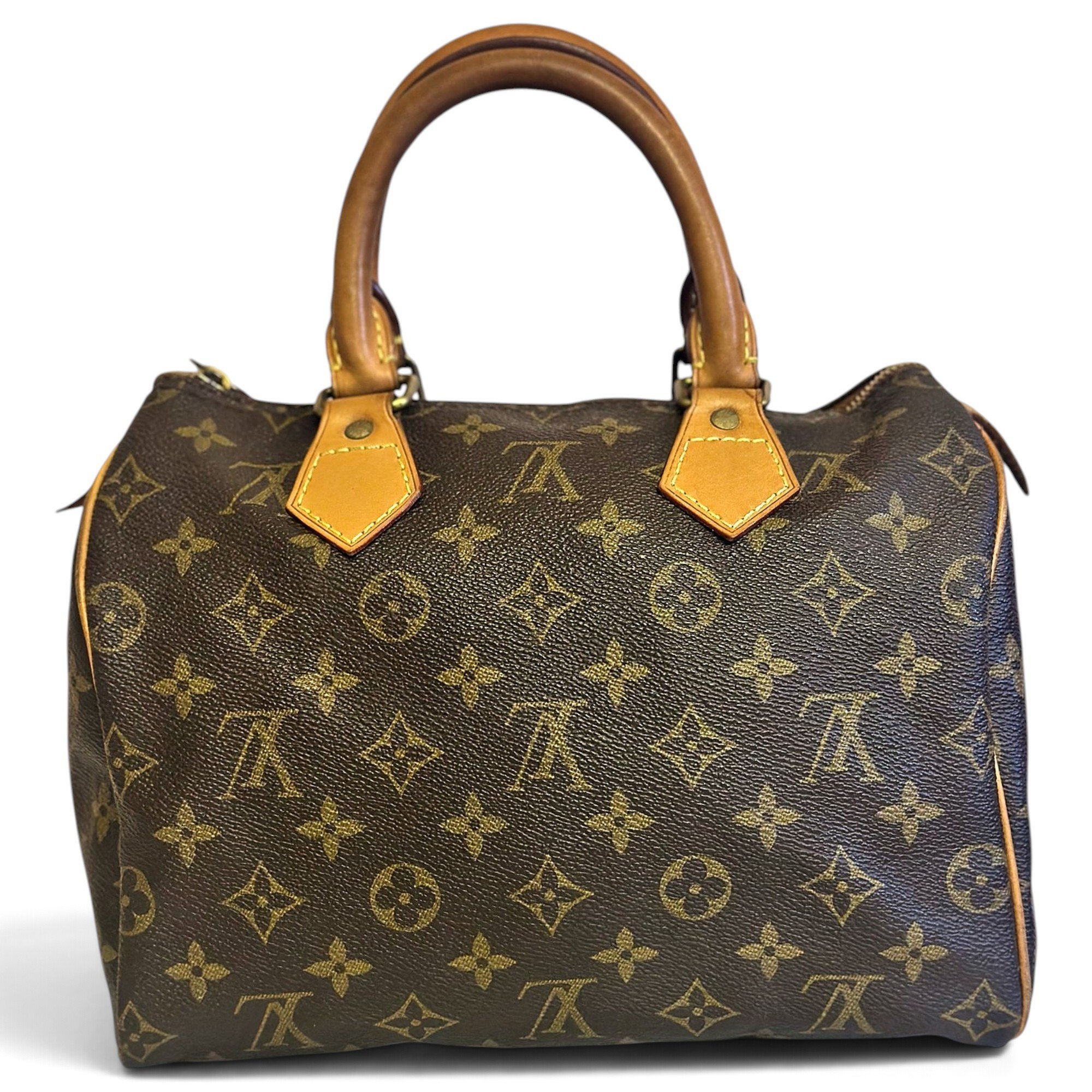 Speedy leather bag