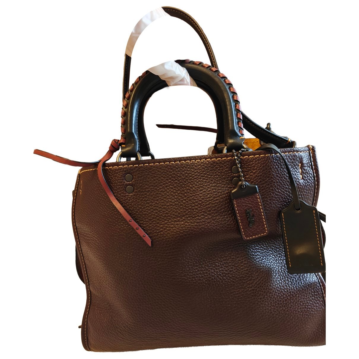 Leather handbag