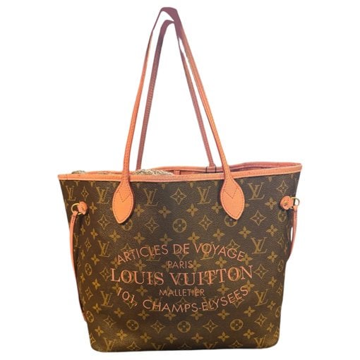 Neverfull leather tote