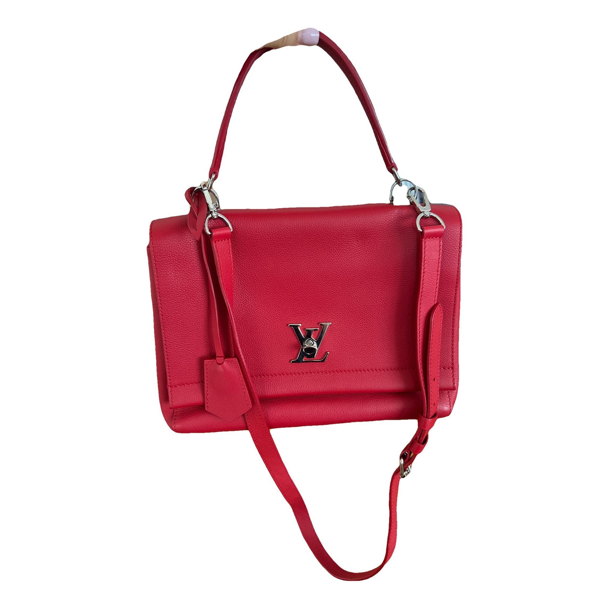Lockme leather tote