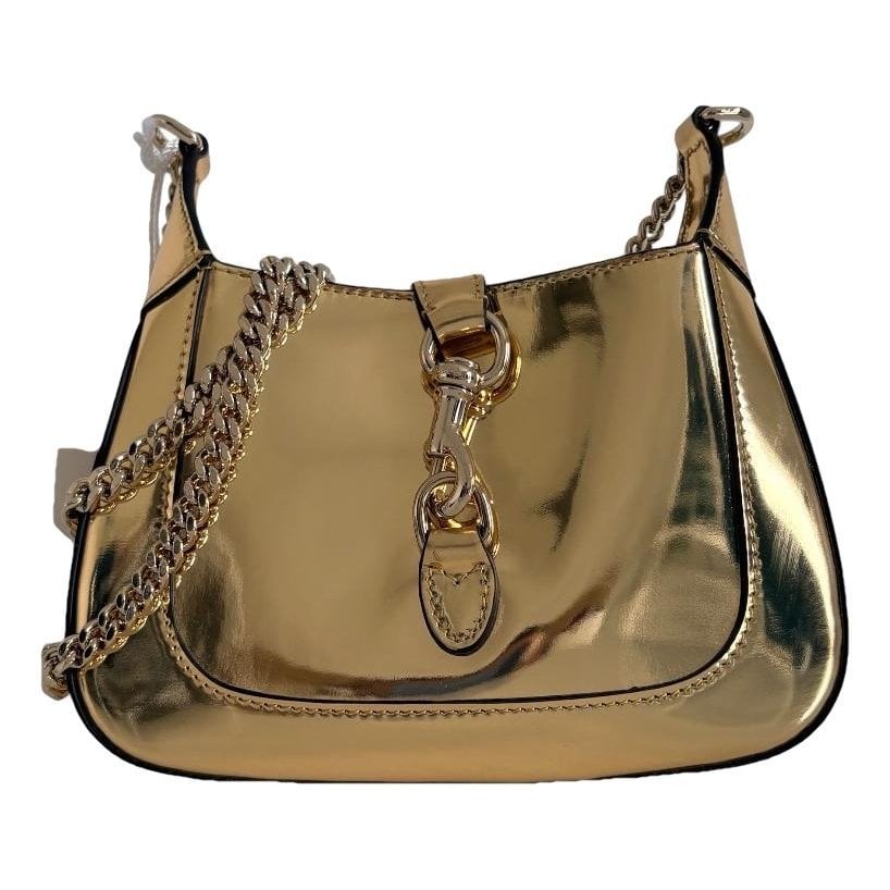 Jackie Notte patent leather handbag