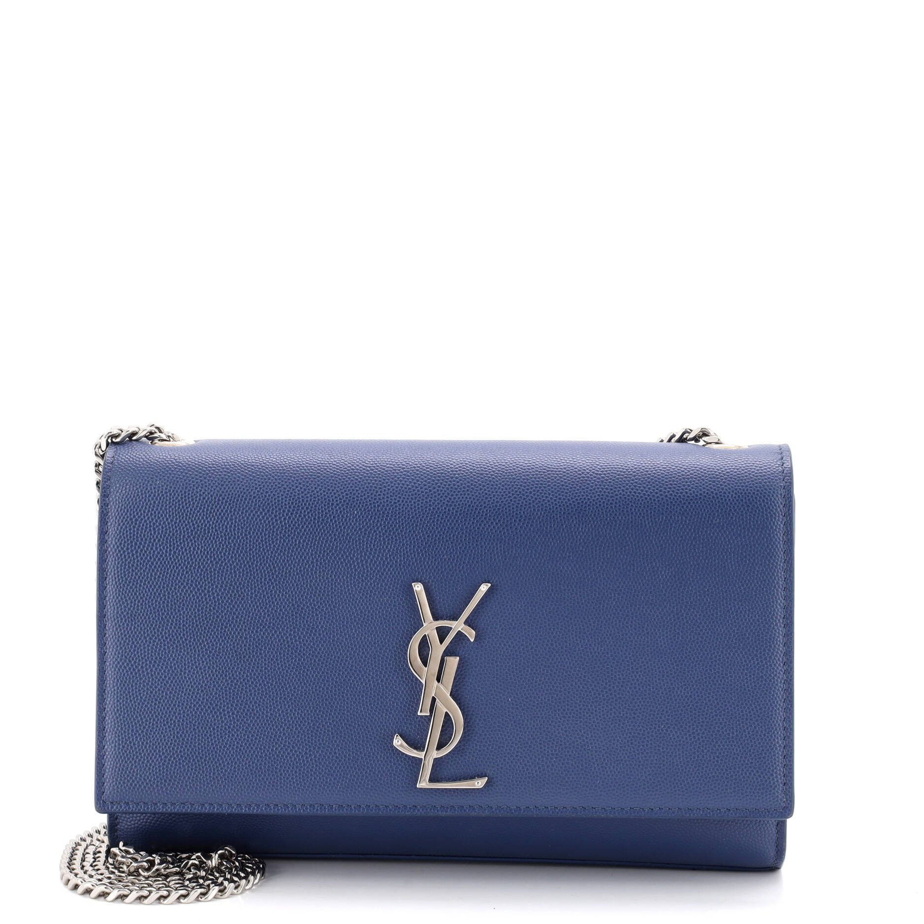 Classic Monogram Crossbody Bag Grainy Leather Medium