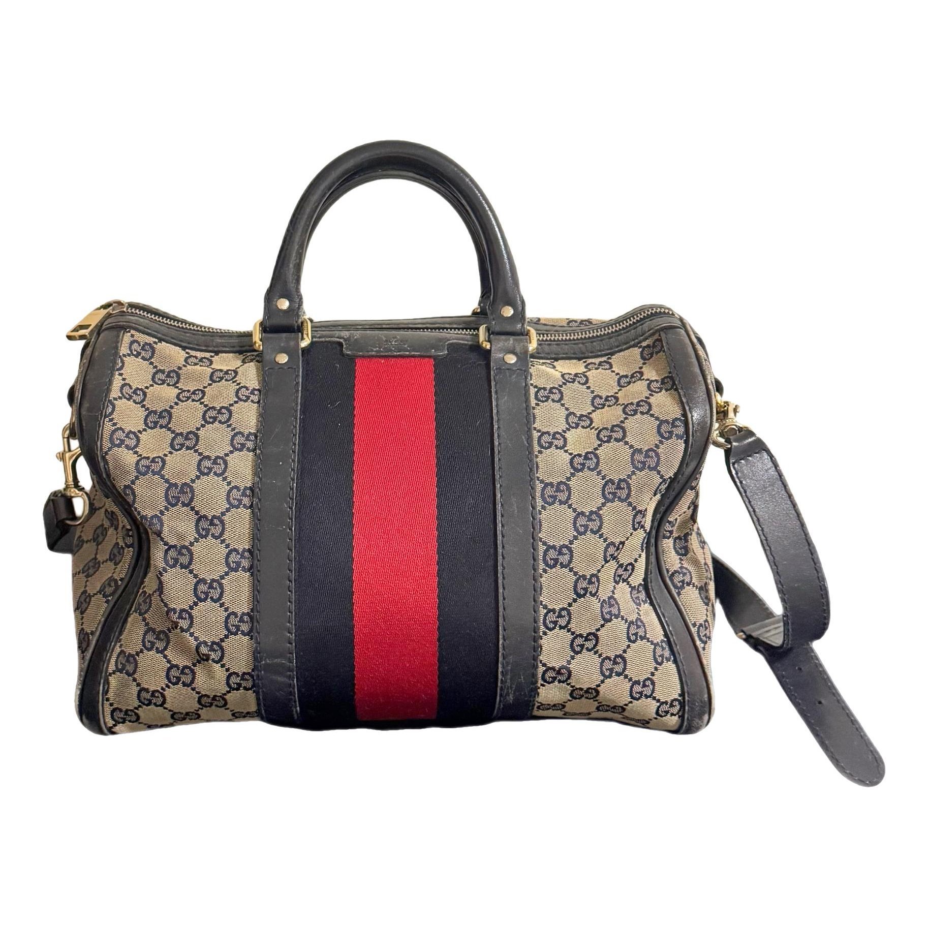 Boston cloth handbag