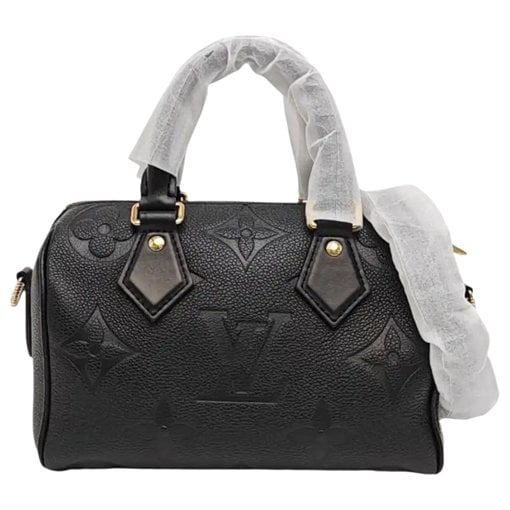 Nano Speedy / Mini HL leather handbag