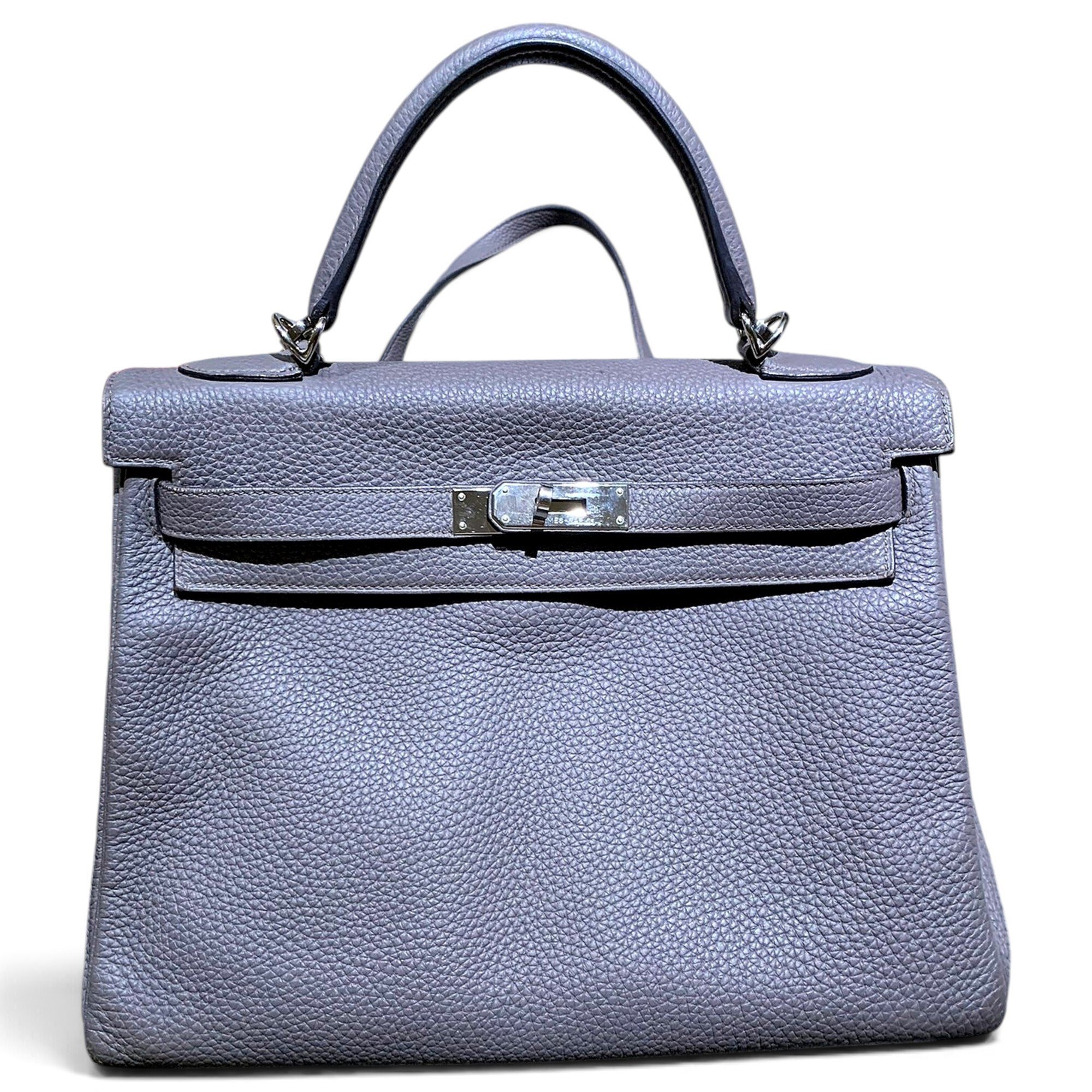 Kelly 32 leather handbag
