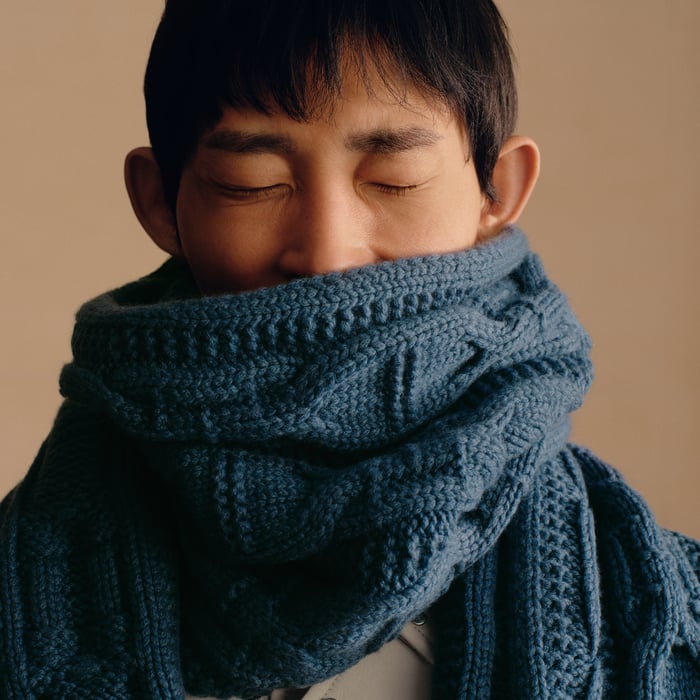 Bleu Turquin Faubourg Muffler