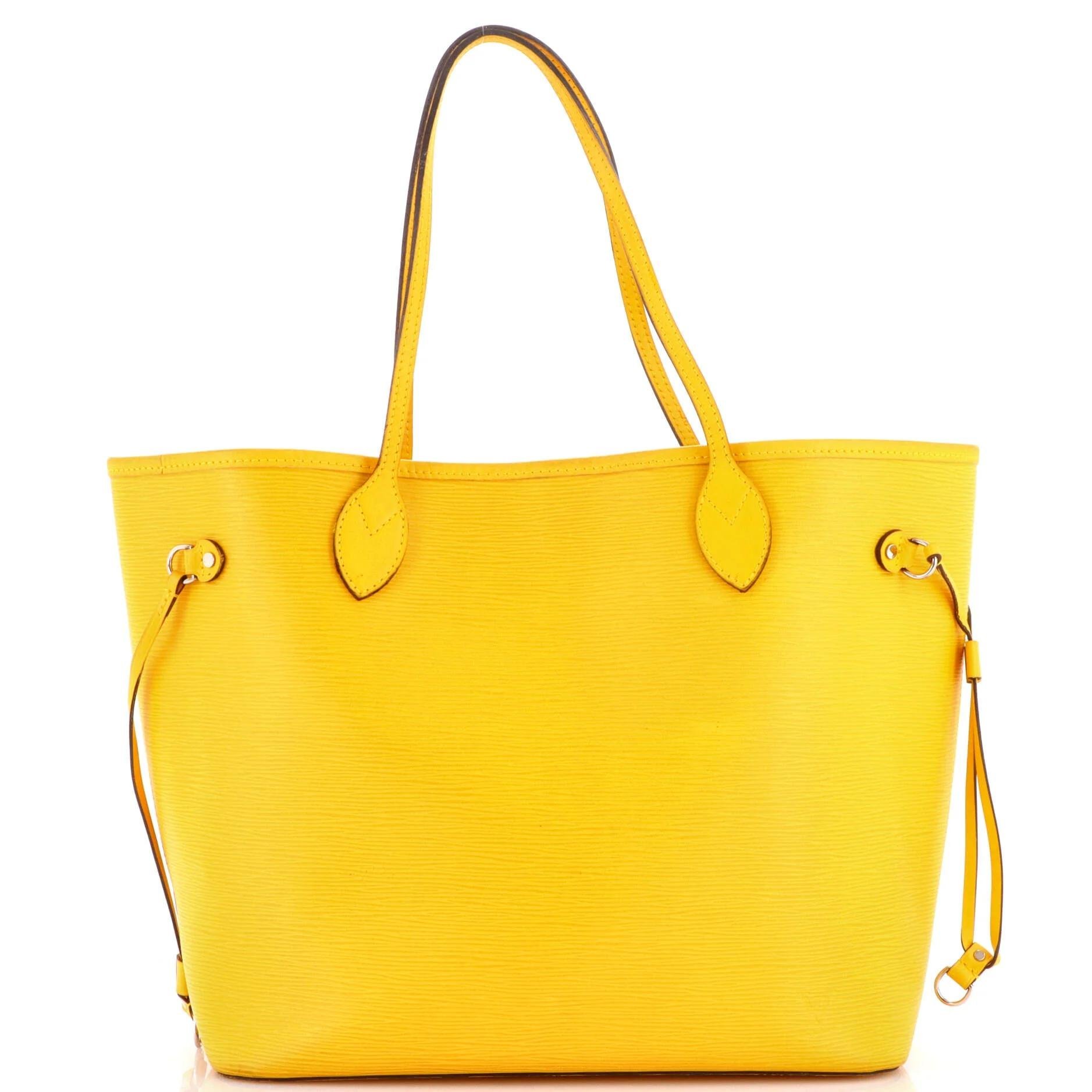 Leather tote