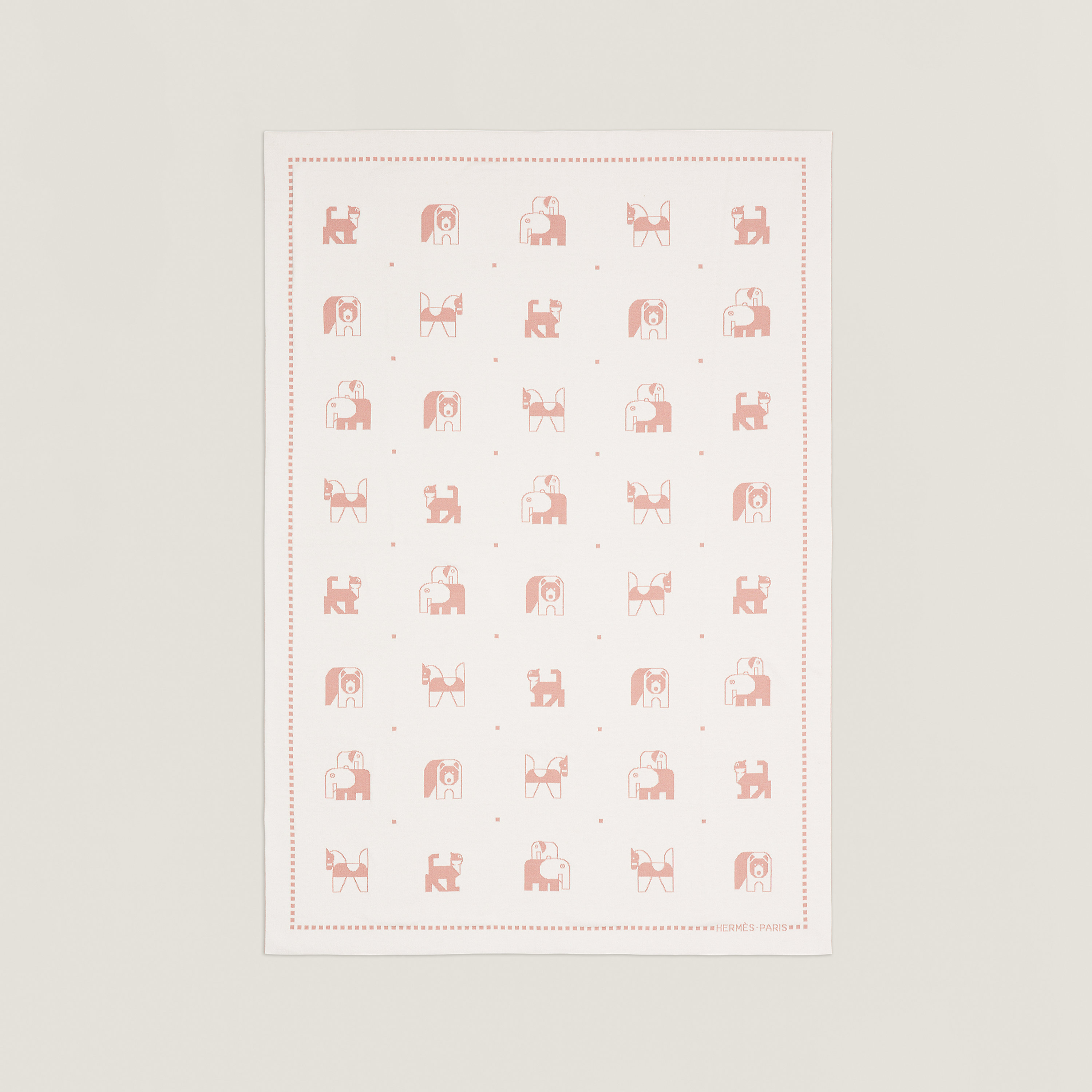 Animaux Blocks blanket