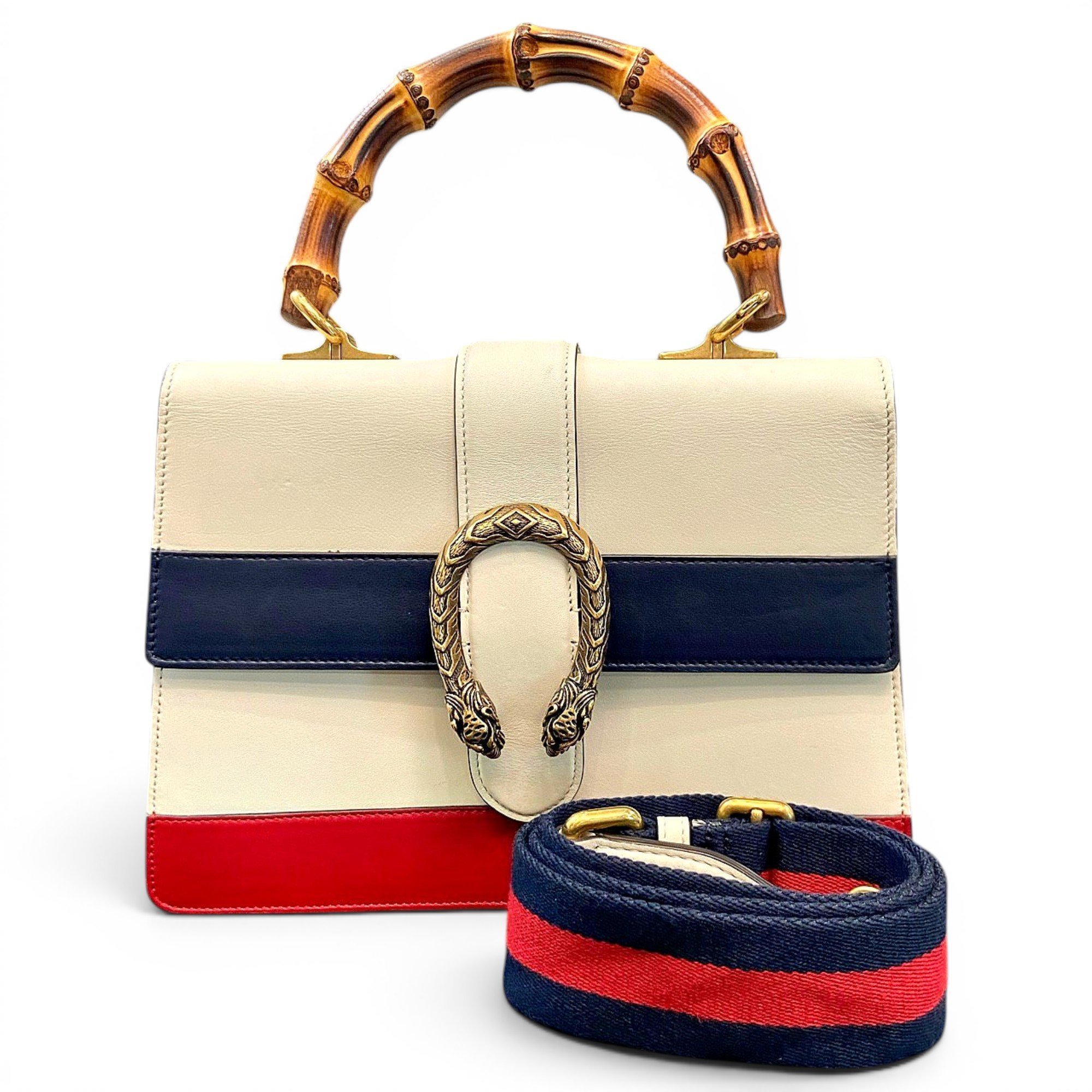 Dionysus Bamboo leather handbag