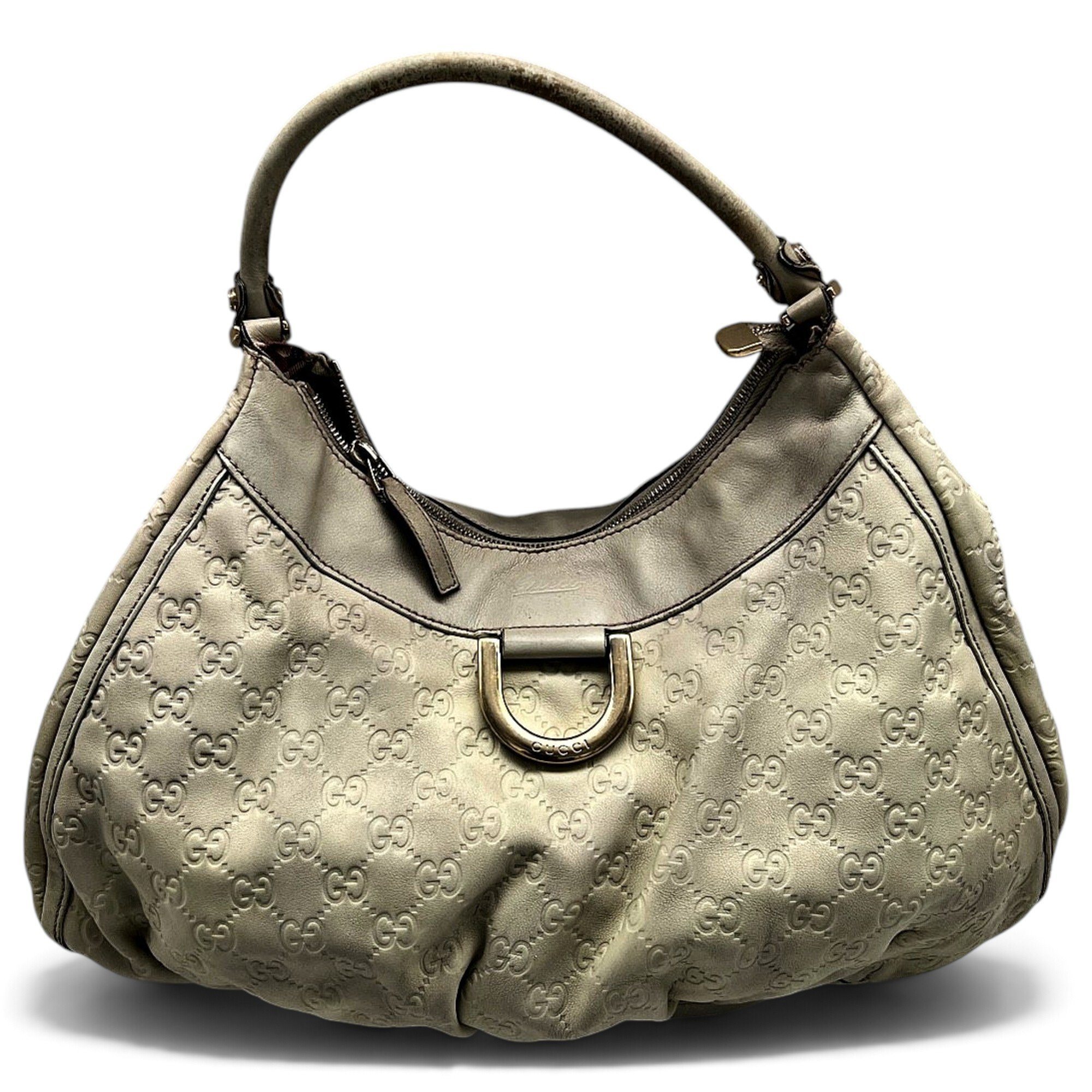 D-Ring leather handbag