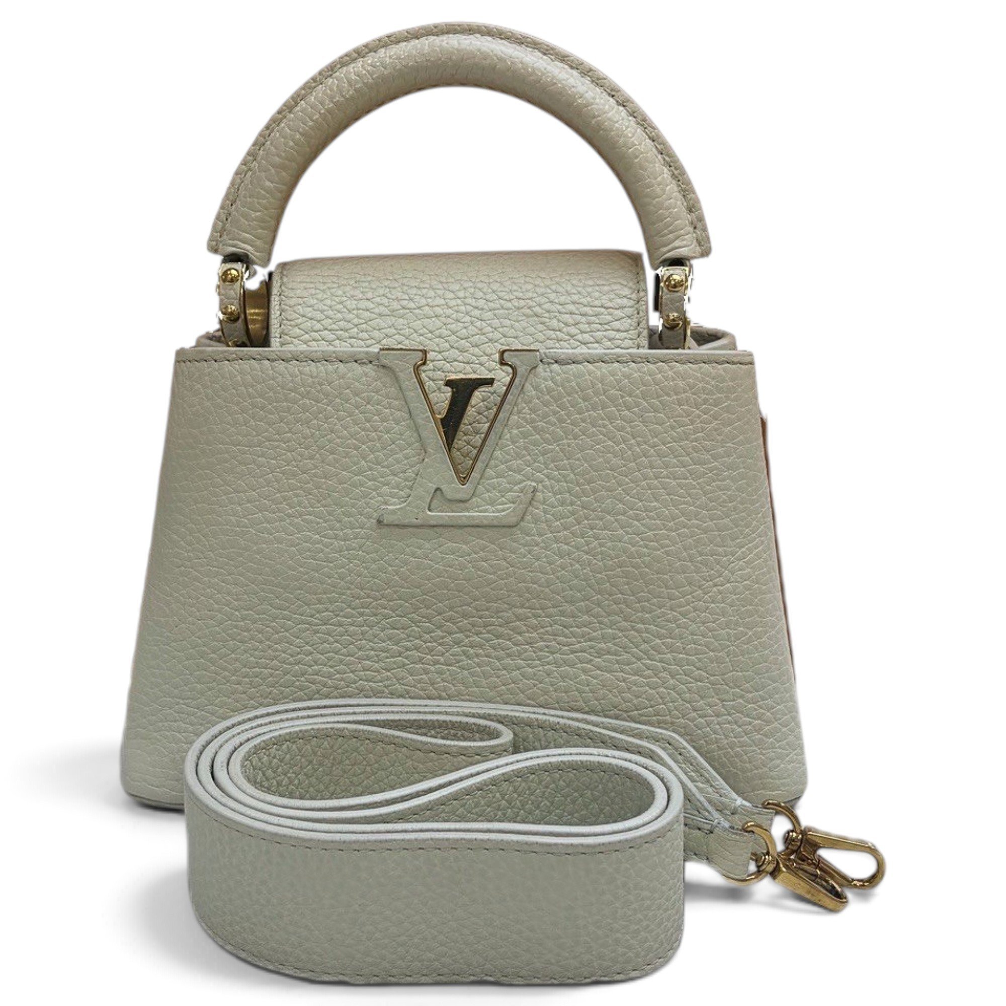 Capucines leather handbag