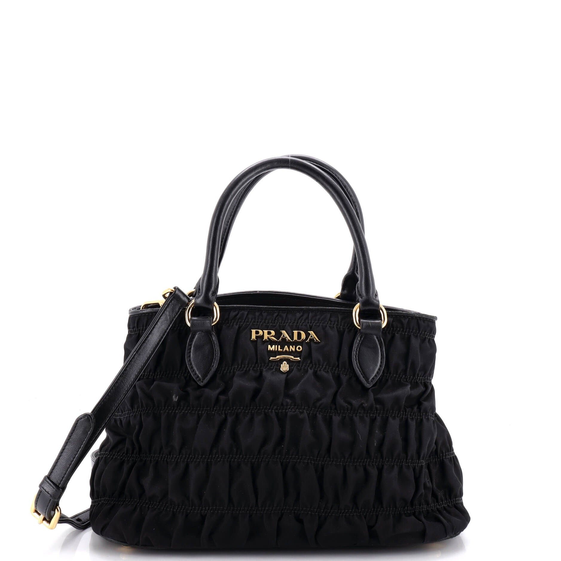 Gaufre Convertible Tote Tessuto Small