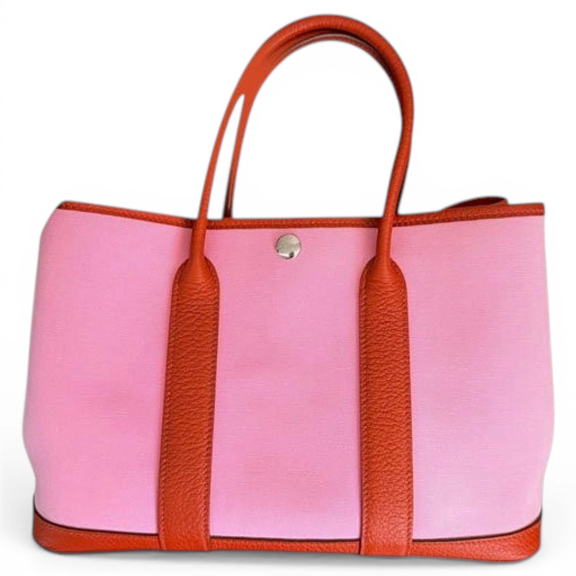 Garden Party leather handbag