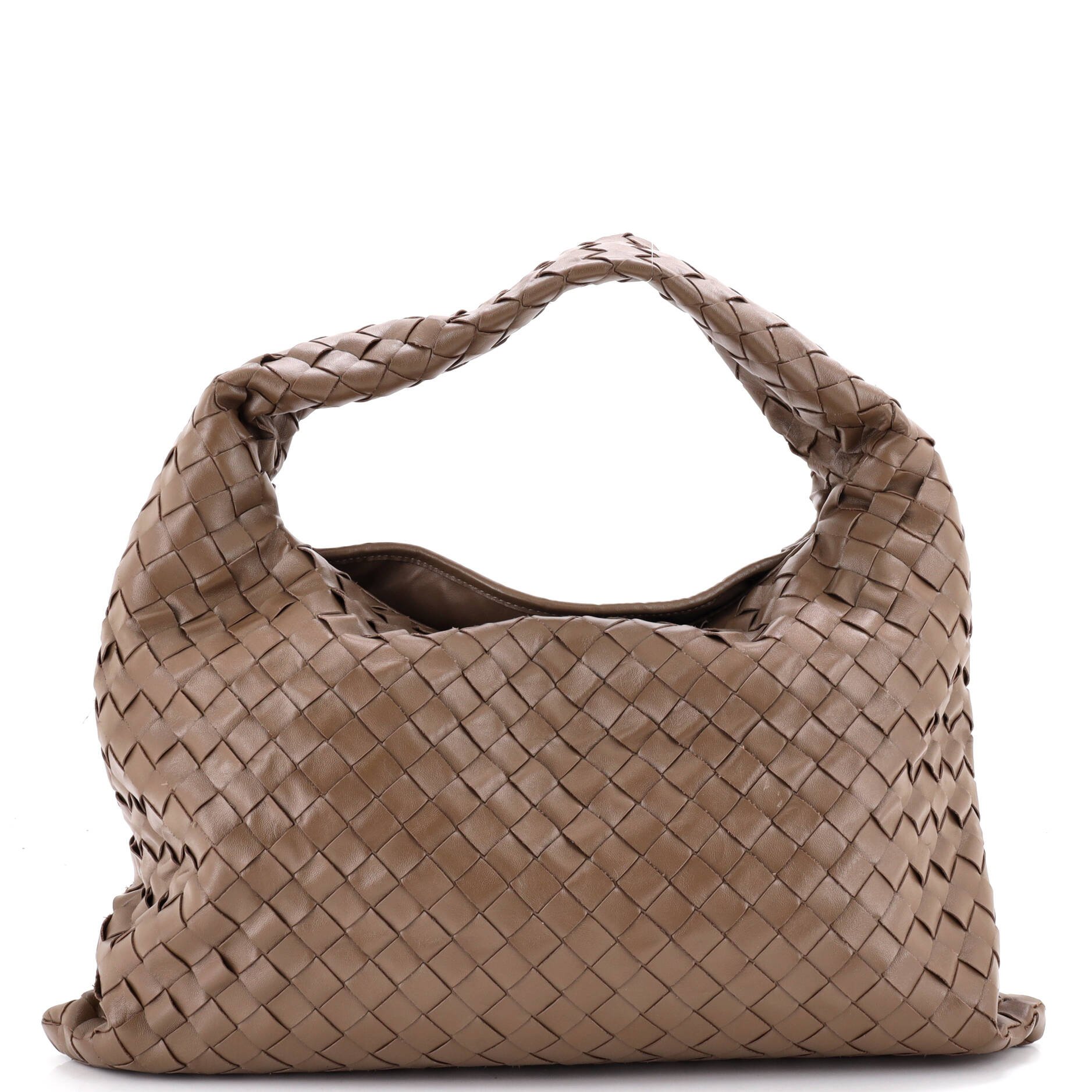 Hop Hobo Intrecciato Leather Small