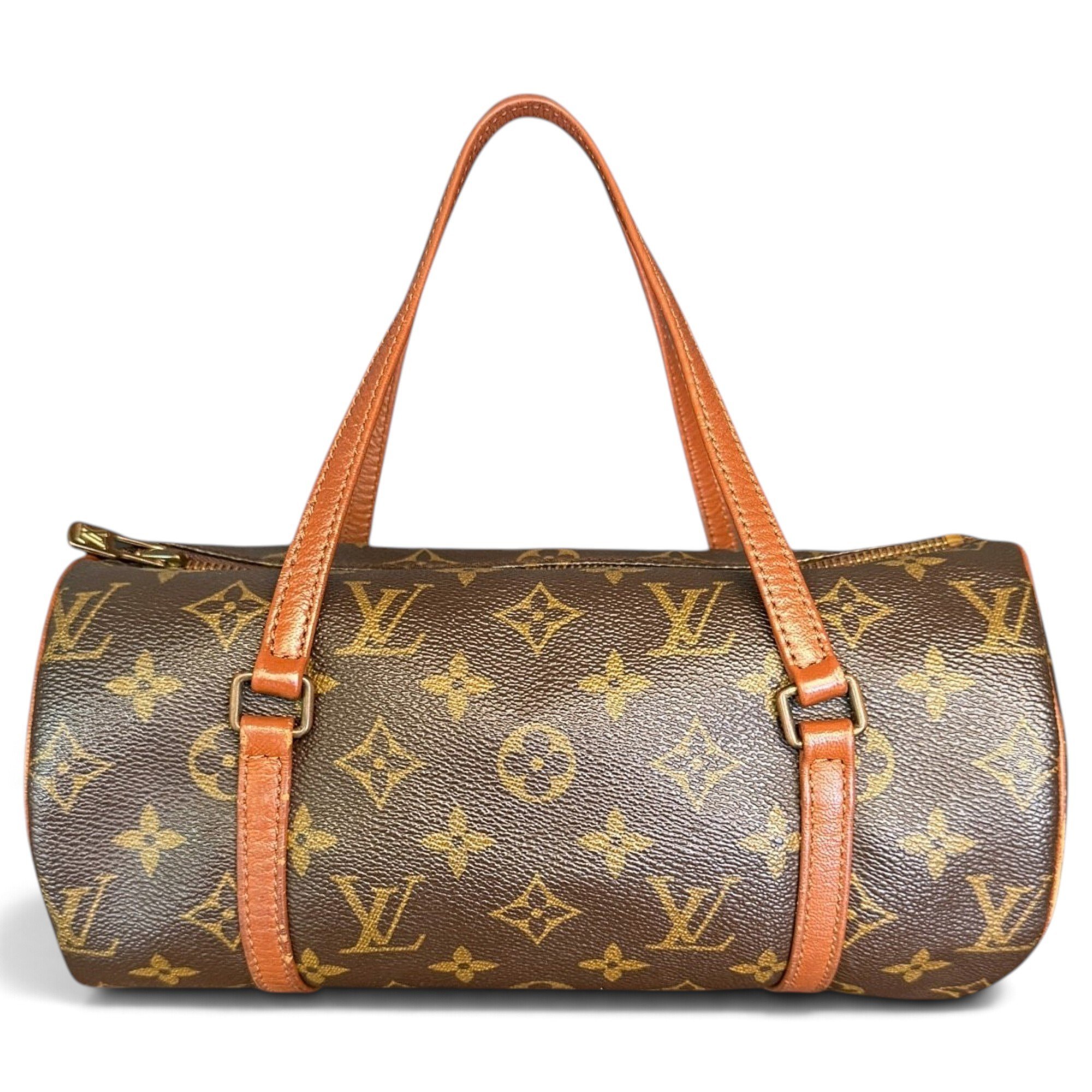 Papillon leather handbag