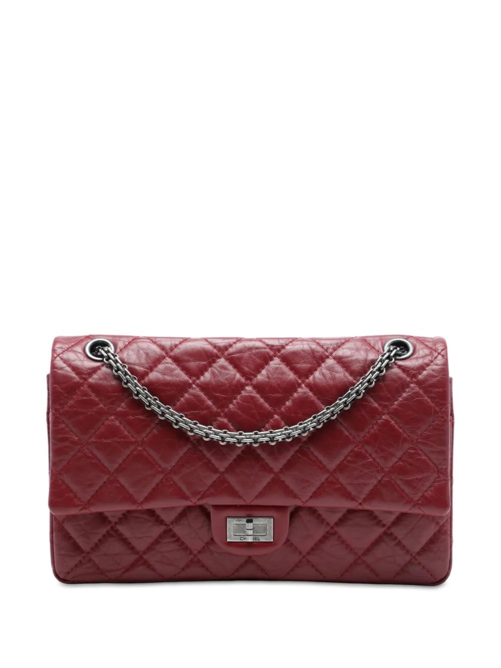 2011 Quilted Aged Calfskin Reissue 2.55 Double Flap 226 shoulder bag
