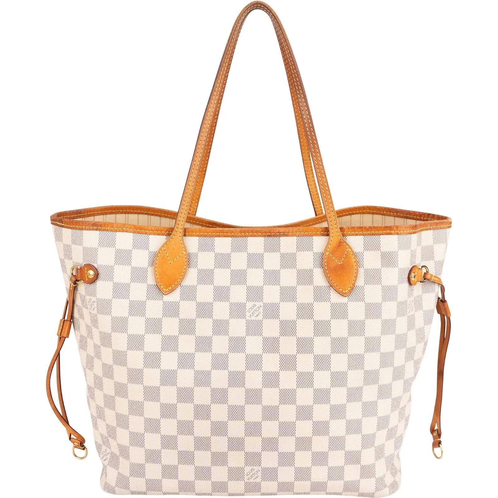 Neverfull leather handbag