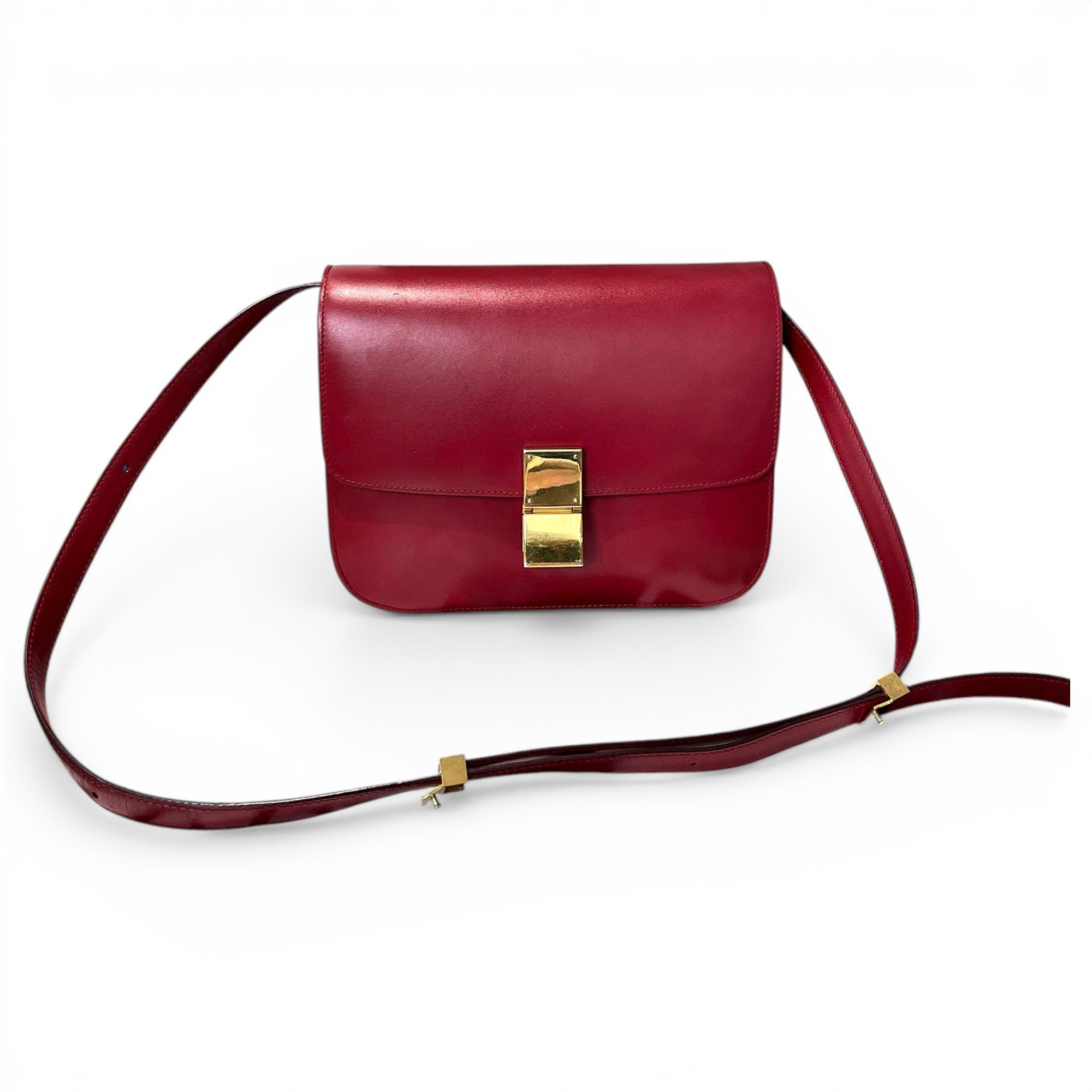 Classic leather handbag