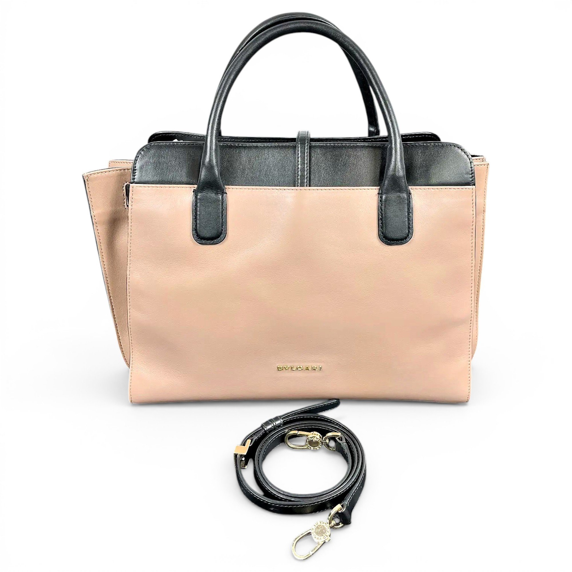 Leather tote