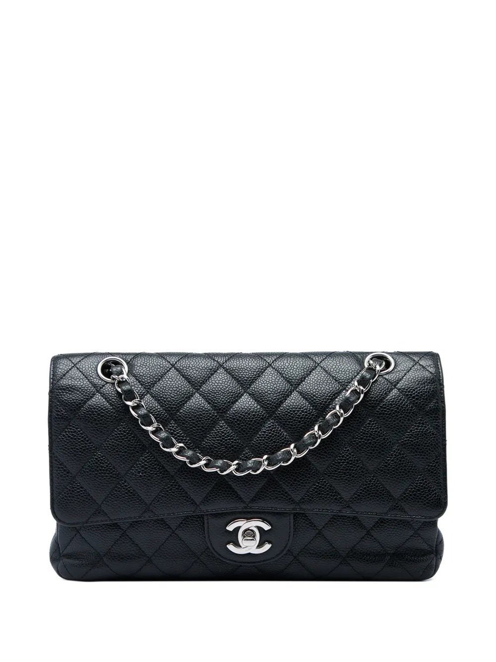 2009-2010 Medium Classic Caviar Double Flap shoulder bag
