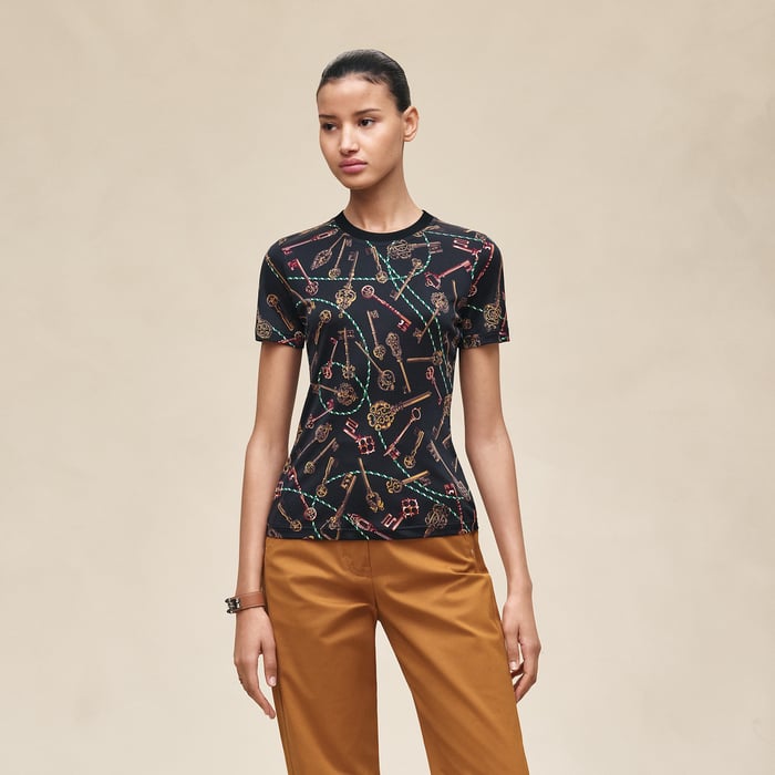 Noir "Les Cles" T-shirt