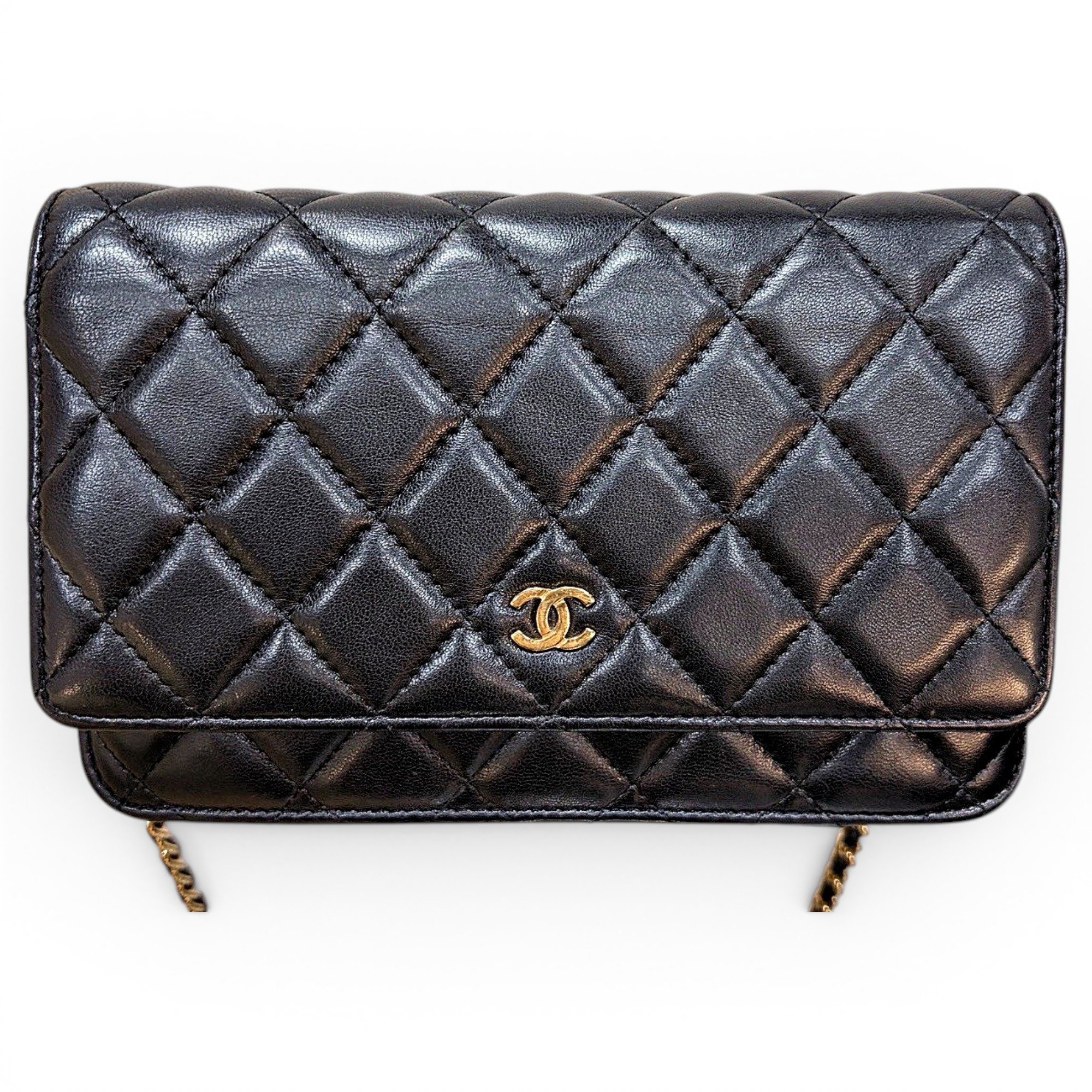 Wallet On Chain Timeless/Classique leather crossbody bag