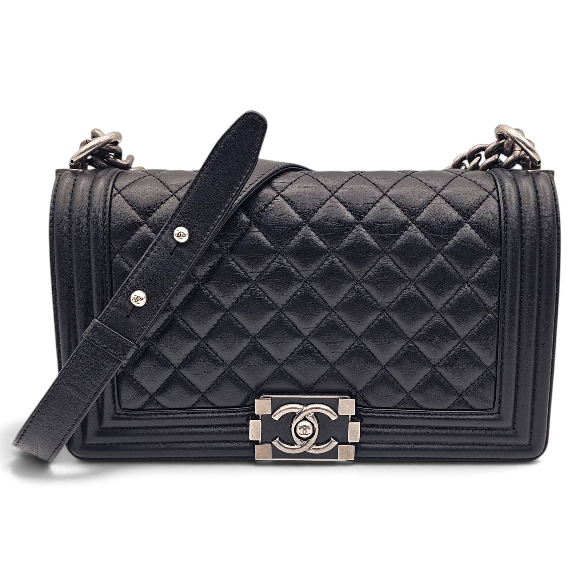 Boy leather handbag