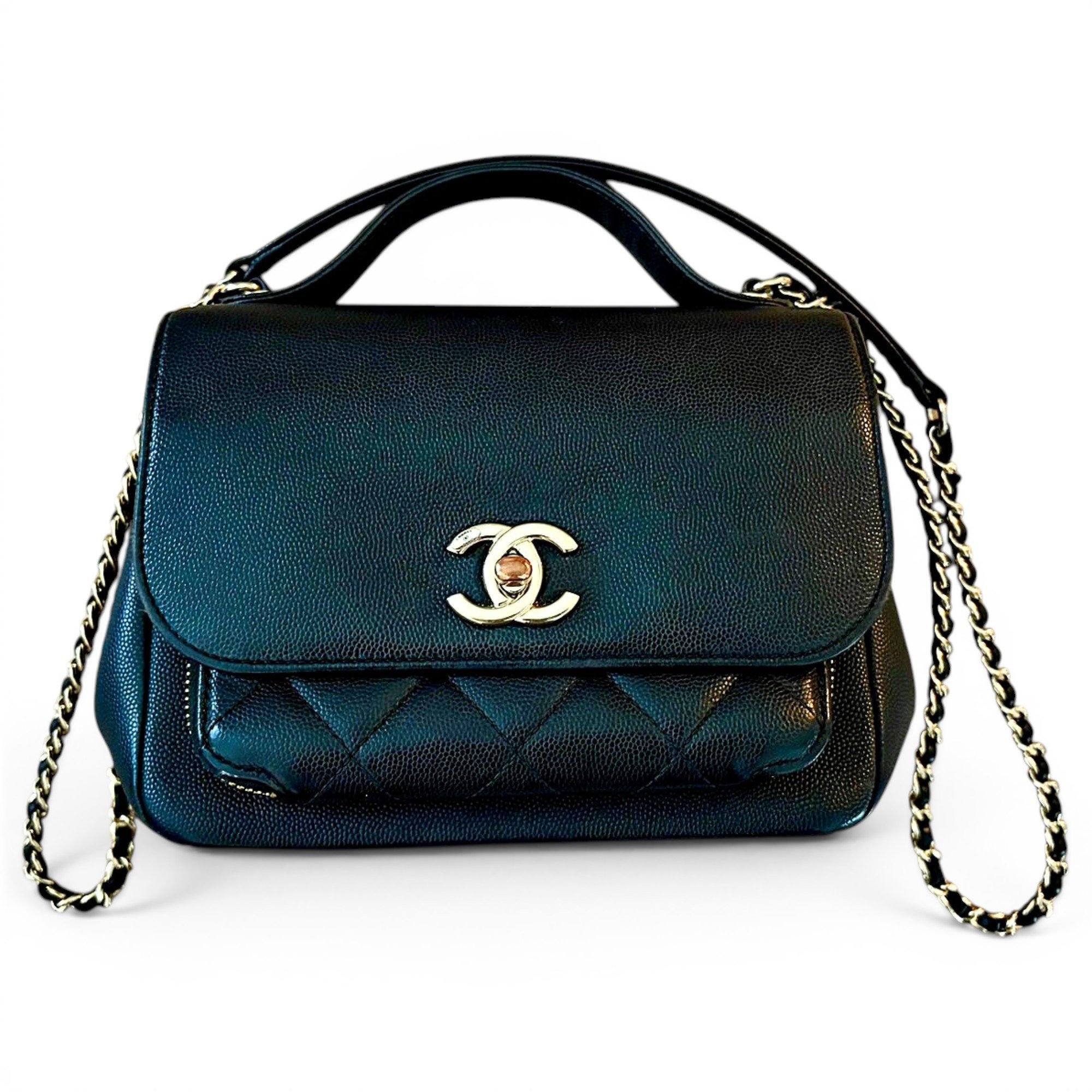 Business Affinity leather crossbody bag