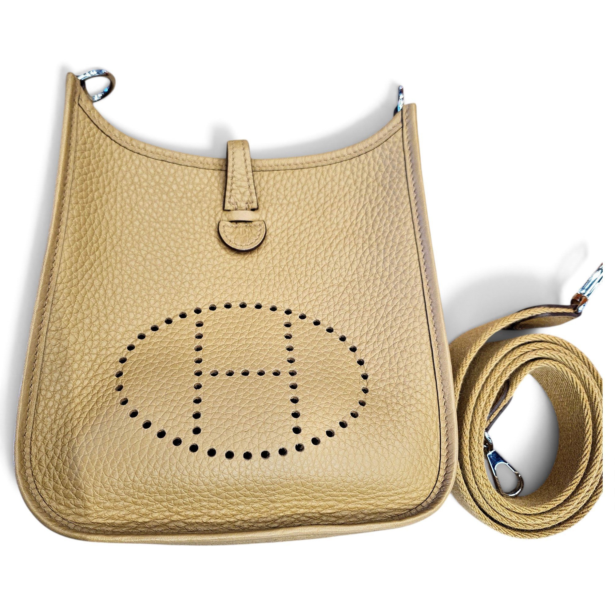Evelyne leather crossbody bag