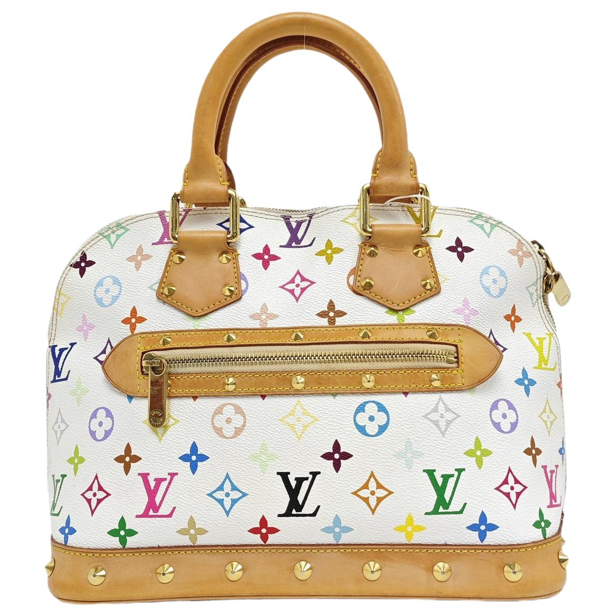 Alma leather handbag