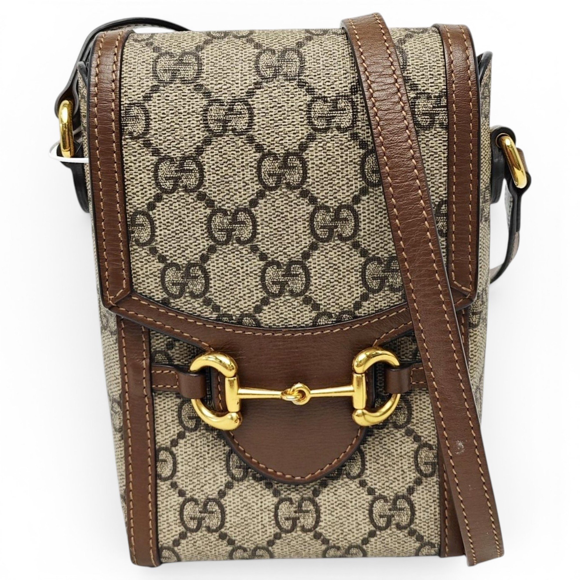 Handle Horsebit 1955 leather handbag