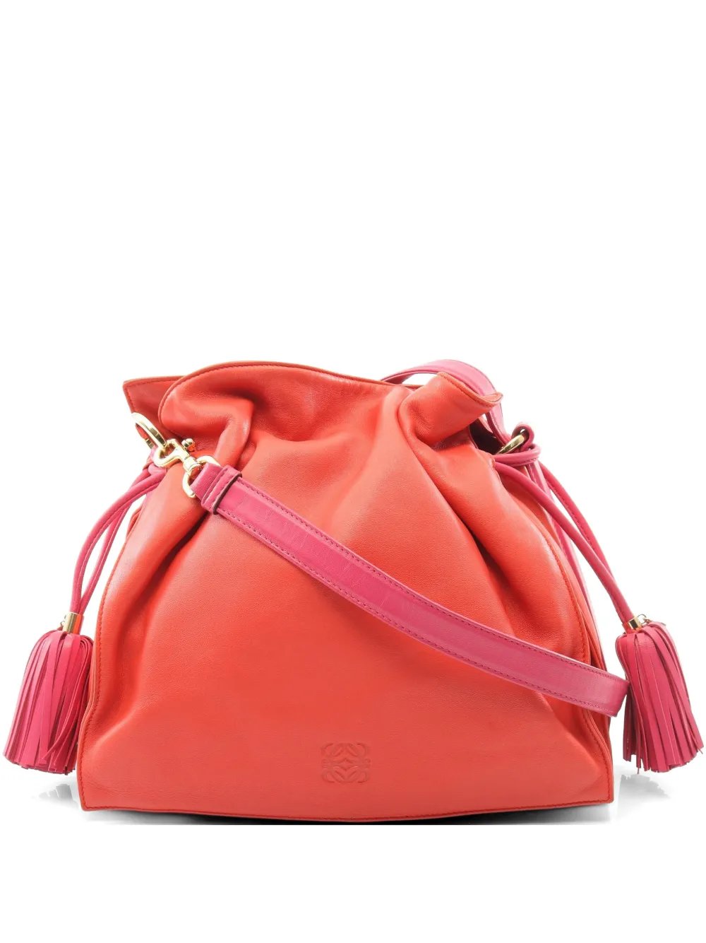 2000s 30 Flamenco bucket bag