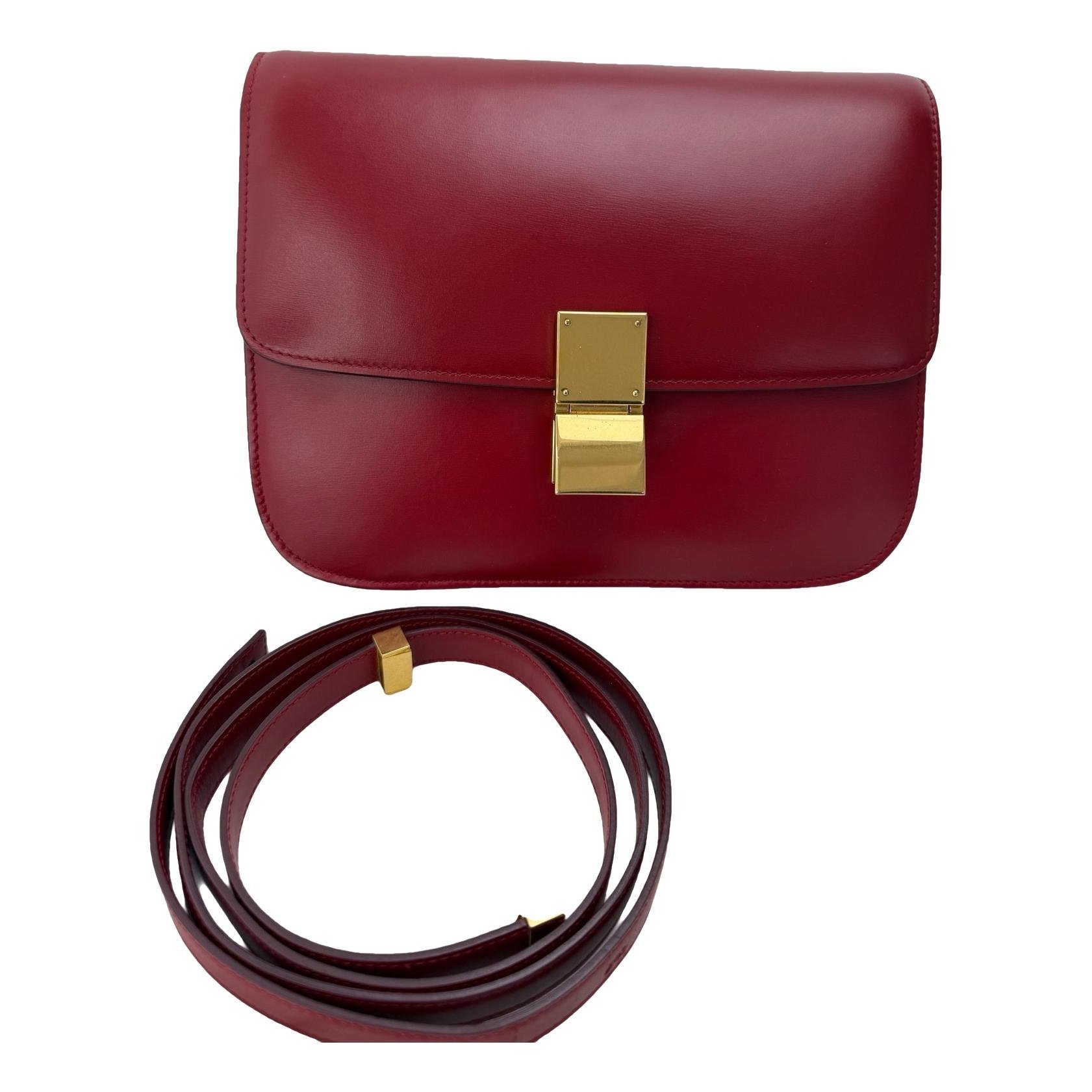 Classic leather handbag