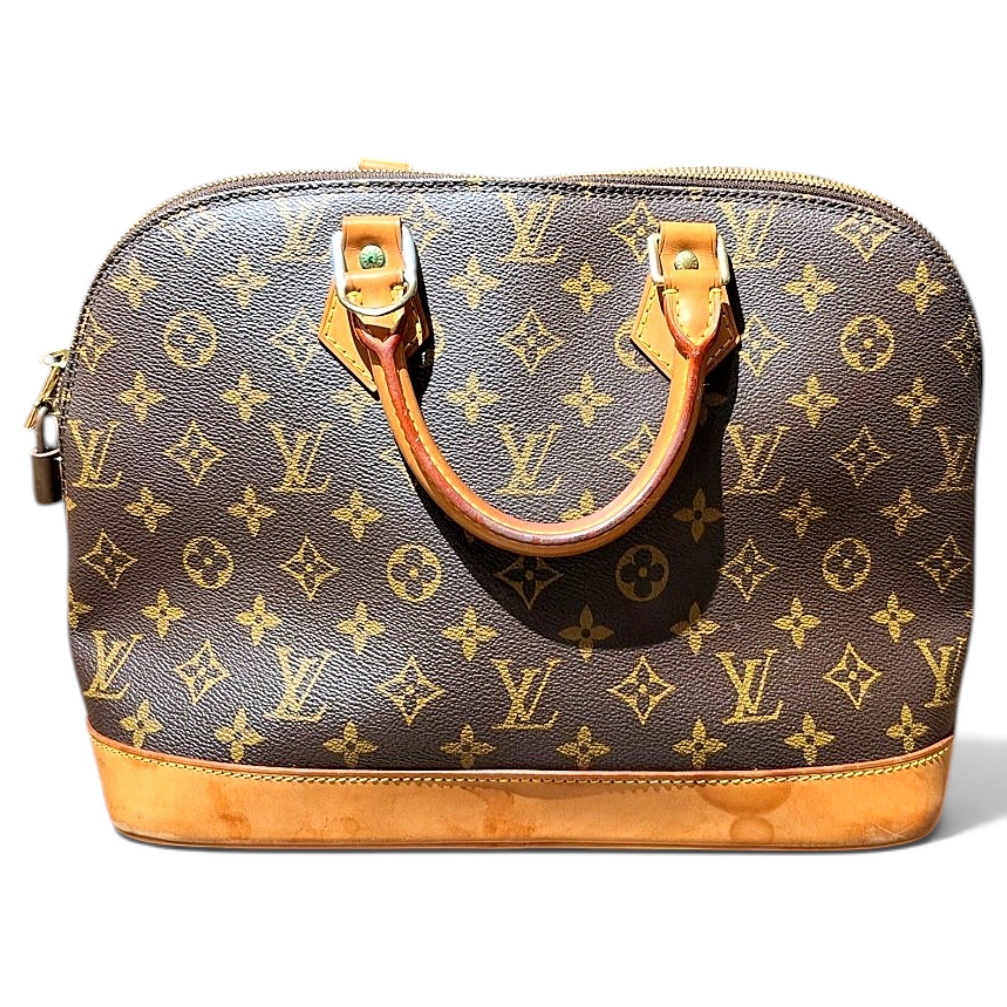 Alma leather handbag