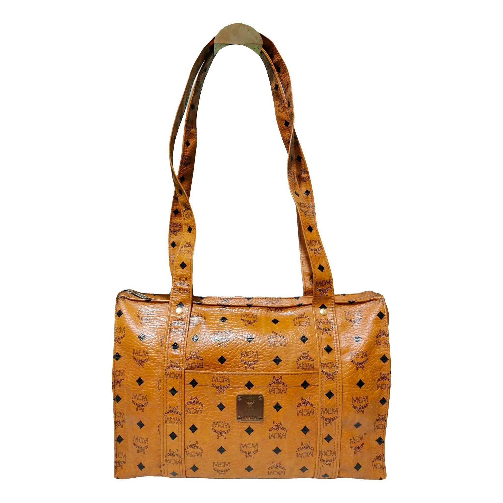 MCM Leather tote