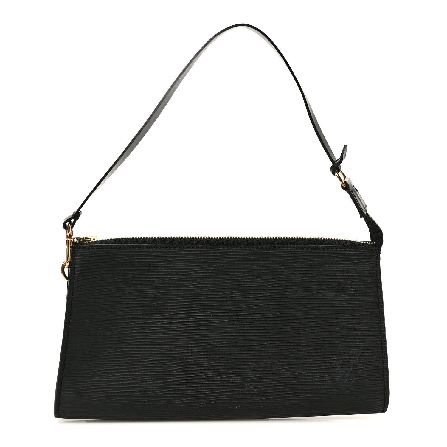 Louis Vuitton Epi Pochette Accessories 24 Black