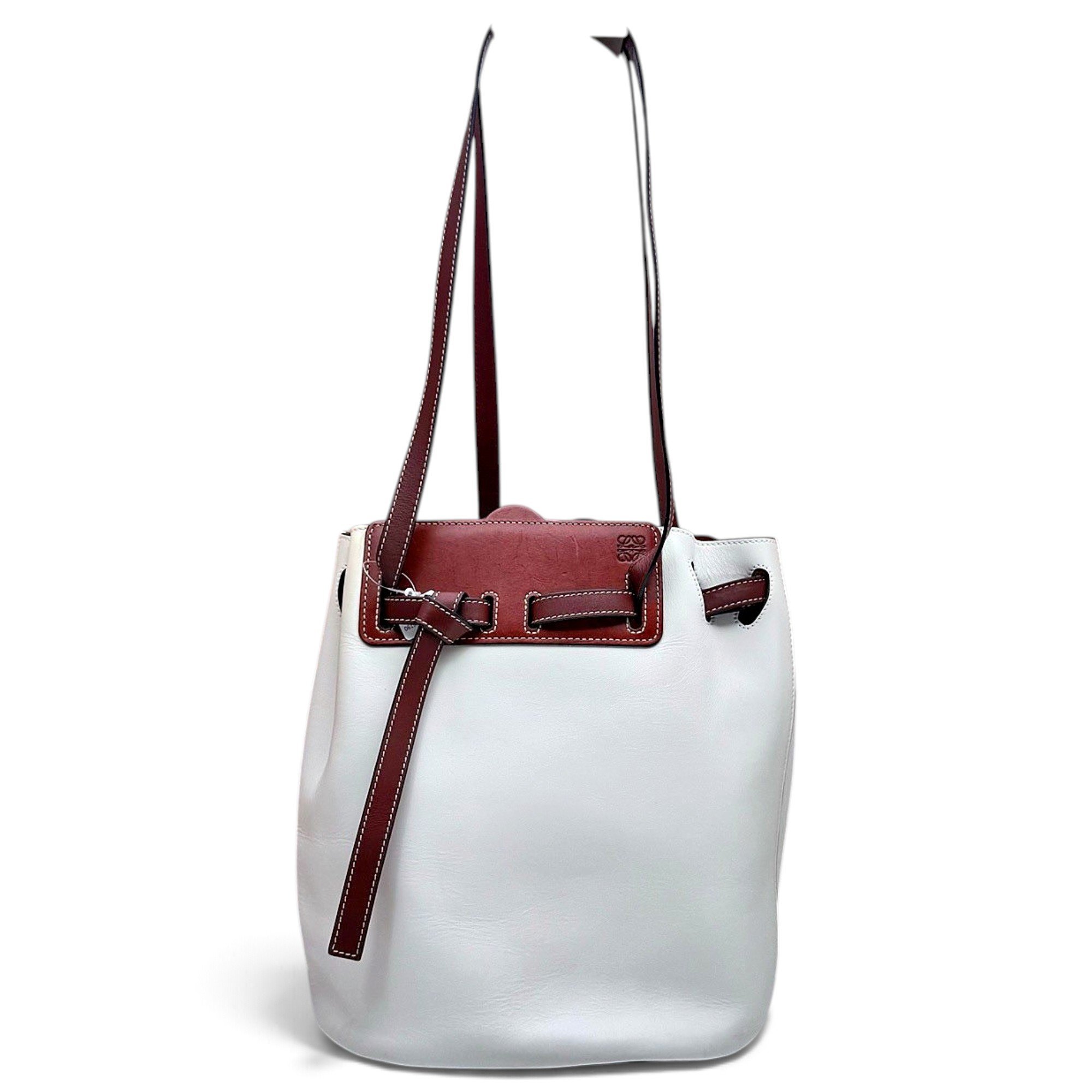 Ruk Bucket leather handbag